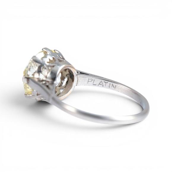 WettmannSolit?r Diamantring ca. 4,8 ct