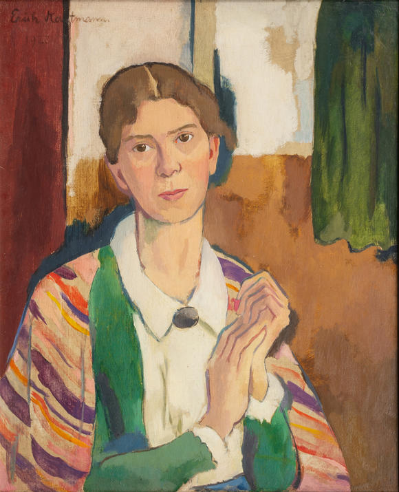 Auktionshaus StahlErich Hartmann (Elberfeld 1886 - Hamburg 1974). Portrait of a Woman.