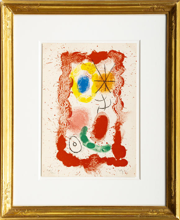 Auktionshaus StahlJoan Miró (Barcelona 1893 - Palma de Mallorca 1983). Par Jacques Dupin.