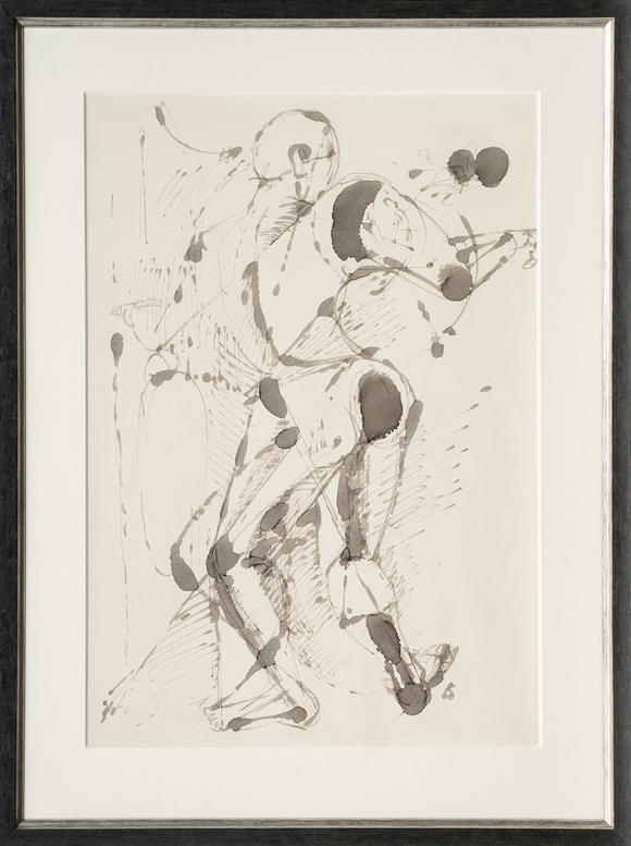 Auktionshaus StahlKarl Kluth (Halle/Saale 1898 - Hamburg 1972). Dancer.