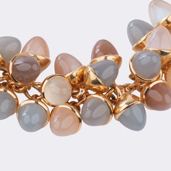 Auktionshaus StahlTamara Comolli. Rare 'Mikado Flamenco Cashmere' bracelet.