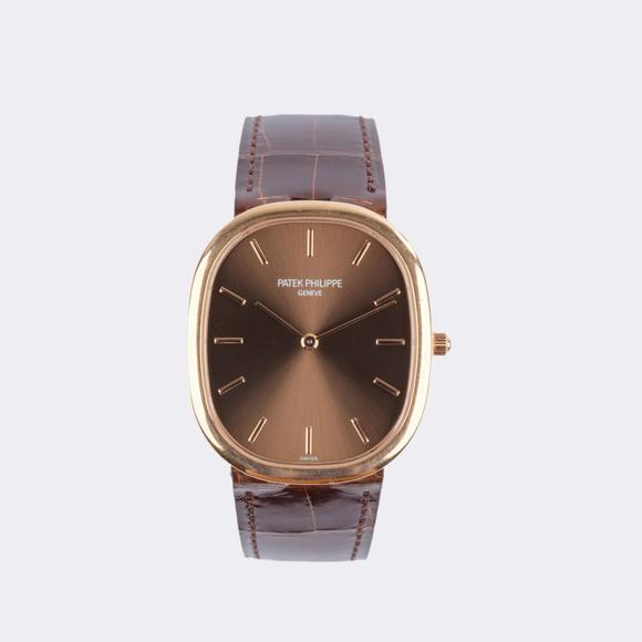 Auktionshaus StahlPatek Philippe. Men's Wristwatch 'Golden Ellipse'.