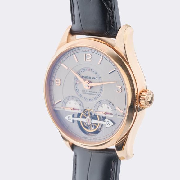 Auktionshaus StahlMontblanc. Men's Wristwatch 'Exo Tourbillon'.