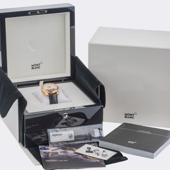 Auktionshaus StahlMontblanc. Men's Wristwatch 'Exo Tourbillon'.