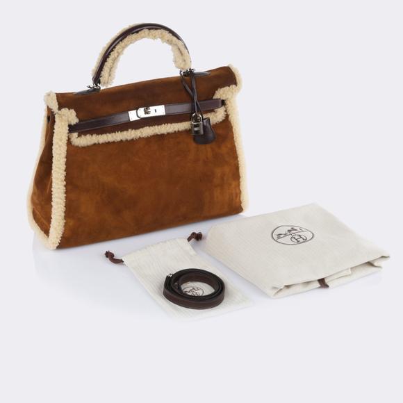 Auktionshaus StahlHermès. Limited Kelly 35 Bag 'Teddy' Edition.
