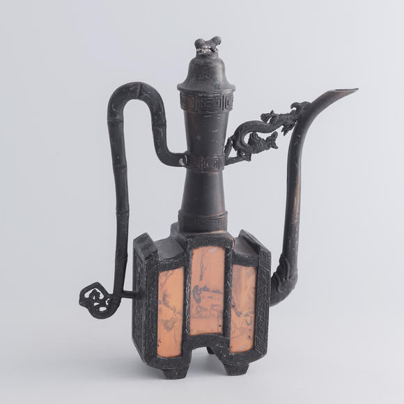 Oakridge Auction Gallery清代/民國(guó) 錫壺三把  Three Chinese pewter teapots