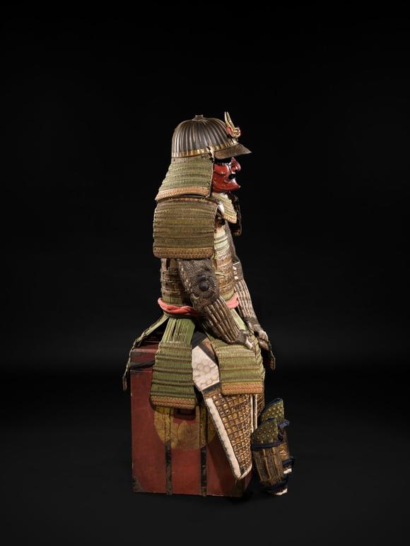 Galerie ZackeAN OKEGAWA NIMAI-DO GUSOKU (TWO-PIECE CUIRASS ARMOR) AND SO-FUKURIN SUJIBACHI KABUTO