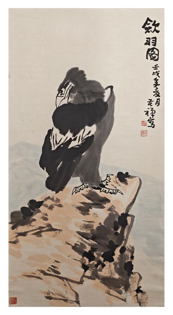 山東常藏鷹石