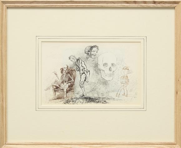 RoseberysDrawings and watercolors from the private sketching diary of Major-General Frederick Stafford Hewett (1826-1880), comprising an album with 159 drawing