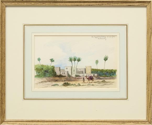 RoseberysDrawings and watercolors from the private sketching diary of Major-General Frederick Stafford Hewett (1826-1880), comprising an album with 159 drawing