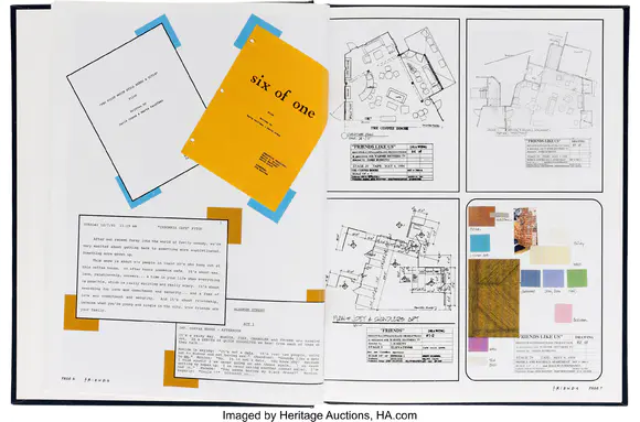 Heritage AuctionsFriends (NBC TV, 1994-2004), Group of (11) Memor