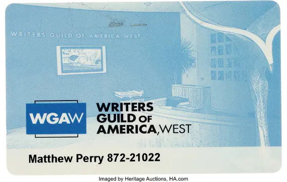Heritage AuctionsGroup of (7) Matthew Perry's Personal Belongings