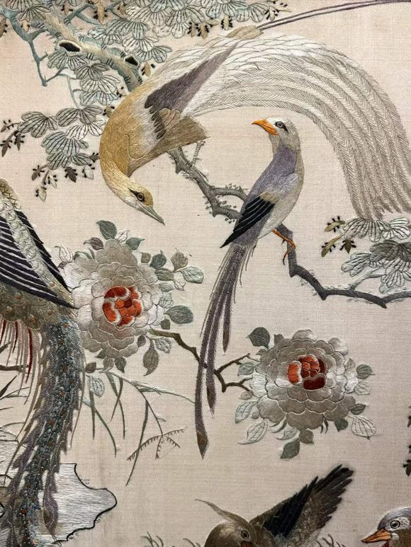 日本東勝刺繡百鳥朝鳳