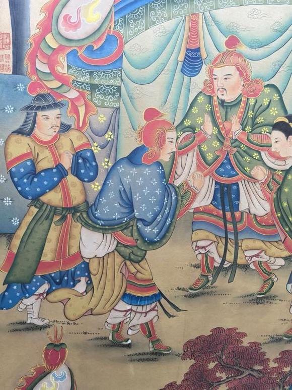 日本松町古美大明崇禎皇帝 人物圖