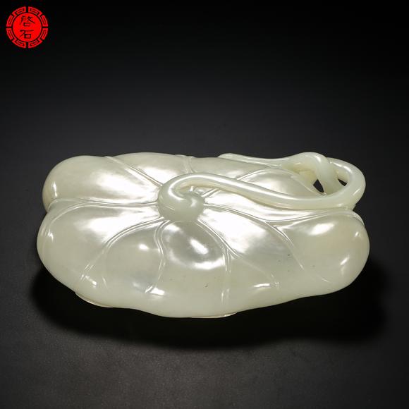 北京啟石清 “一荷春色”荷葉洗
