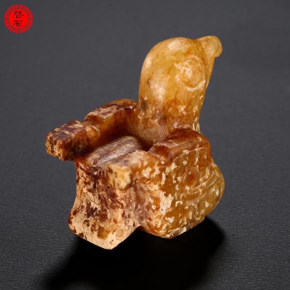 北京啟石明 玉鳥佩