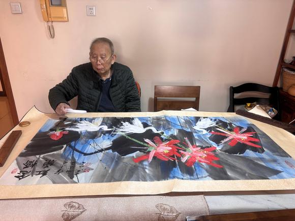 北京嘉翰念橋紅樂圖 帶原故宮博物院鑒定專家潘深亮鑒定證書及視頻