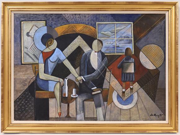 Clarke Auction GalleryBELA DE KRISTO (HUNGARIAN - FRENCH, 1920-2006).