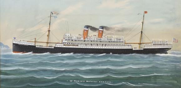 Clarke Auction GalleryTWO MARITIME STEAM SHIP WORKS.