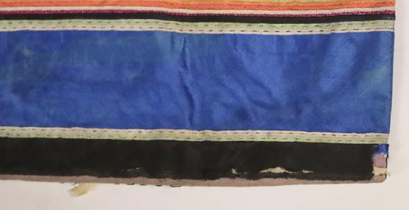 Clarke Auction GalleryPair of Chinese Silk Embroidered Pants.