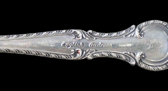 Clarke Auction GallerySTERLING. Gorham English Gadroon Sterling