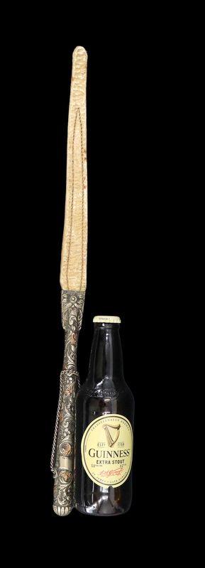 Clarke Auction GallerySILVER. Argentinean Gaucho Rebenque Whip.