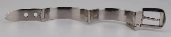 Clarke Auction GalleryJEWELRY. Gucci Brown and Black Enamel Bracelet.