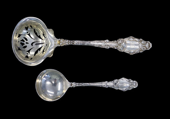 Clarke Auction GallerySTERLING. Gorham Virginiana Sterling Flatware