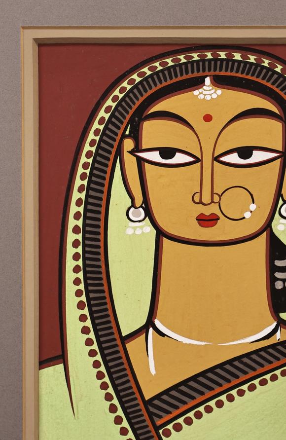 Clarke Auction GalleryJAMINI ROY (INDIAN, 1887-1972).