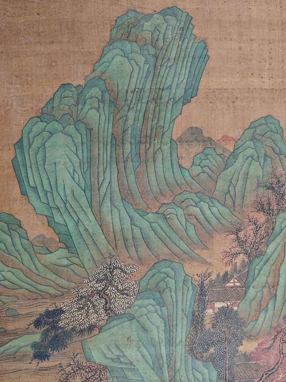 京都粵盛美術(shù)劉松年/原裝木盒