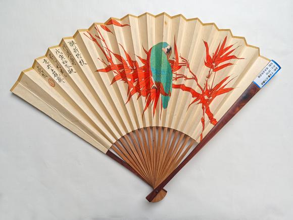 京都粵盛美術(shù)于非闇/紅竹鸚鵡