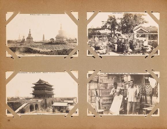 Kunsthaus Lempertz KGA souvenir album of Beijing. Early 20th century, prior to 1923