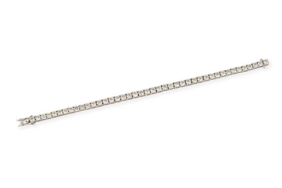 Hargesheimer Kunstauktionen DüsseldorfLUXURI?SES TENNIS ARMBAND 10.00 CT.