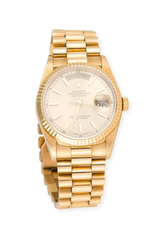 Hargesheimer Kunstauktionen Düsseldorf'ROLEX' DAY-DATE