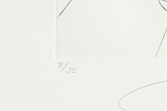 Piguet - H?tel des VentesSalvador Dali (1904-1989),  FlorDali - Les Fruits , 1969, 10 pointes-sèches et lithographies en couleurs, signées et numérotées 7/35