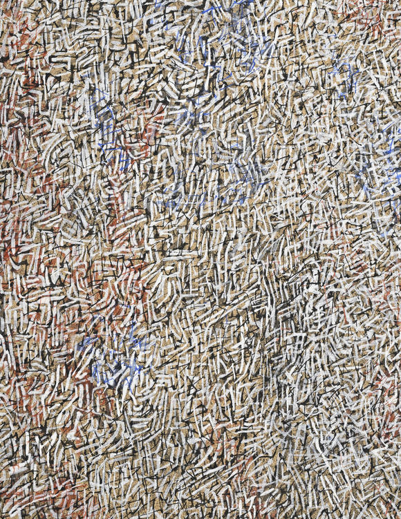 Piguet - H?tel des VentesMark Tobey (1890-1976),  Untitled , 1966, tempera sur papier, signée et datée, 29,5x23 cm