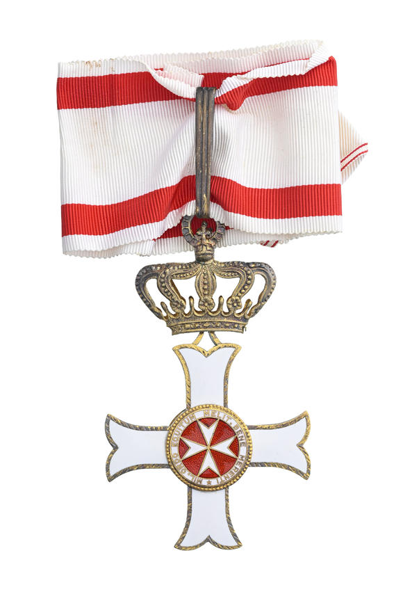 Piguet - H?tel des VentesOrdre de Malte, Ordre du Mérite, fondé en 1920, croix de Commandeur