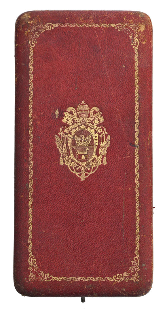 Piguet - H?tel des VentesVatican, Ordre Equestre du Saint-Sépulcre de Jérusalem, recréé en 1847, ensemble de Grand Officier