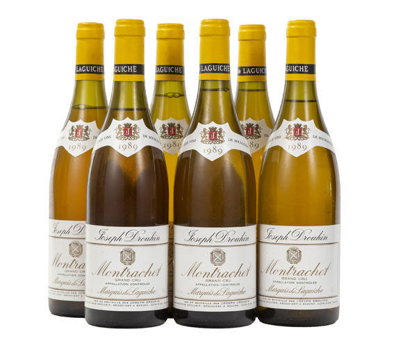Piguet - H?tel des VentesDomaine Joseph Drouhin, Montrachet, 1989, 6 bts