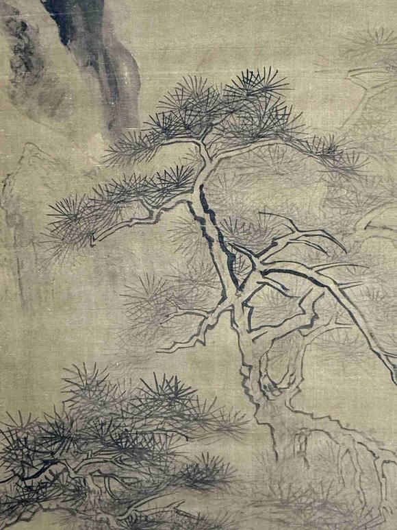 日本松町古美唐寅 山水