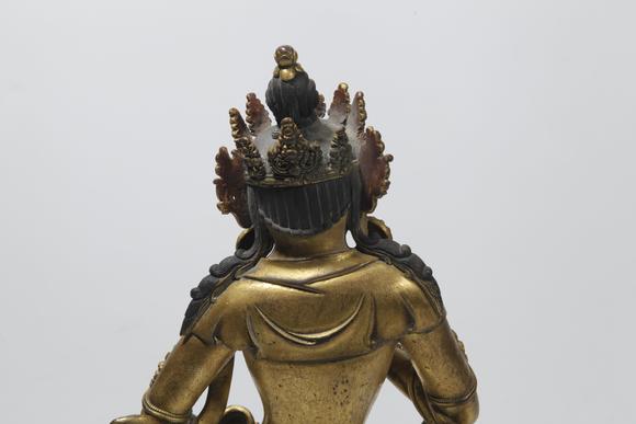千美會(huì)銅鎏金金剛造像