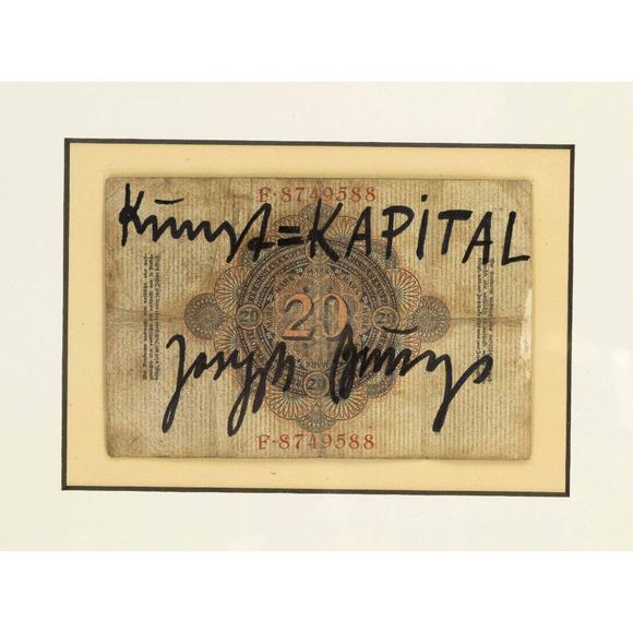 Historia AuktionshausJoseph Beuys (1921–1986), “Art=Capi