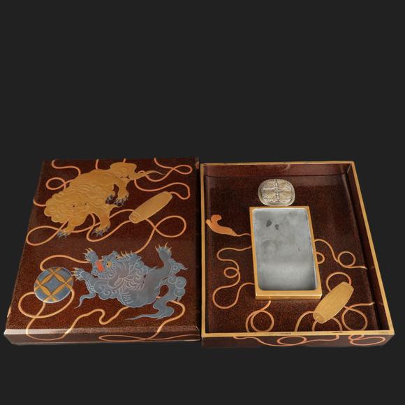 朱雀美術(shù)拍賣江戶時代 硯箱