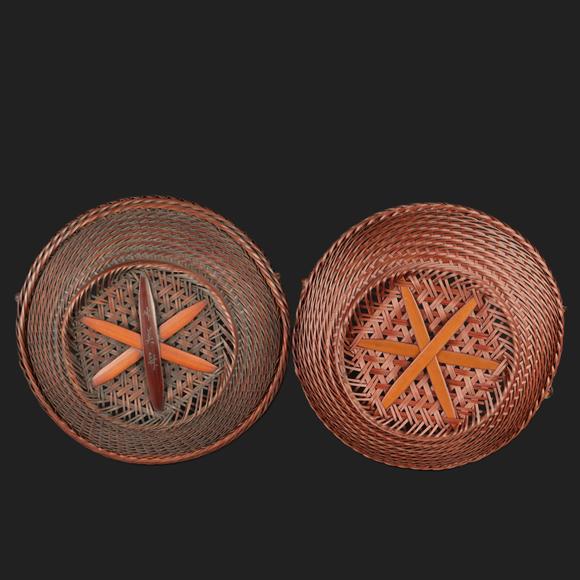 朱雀美術(shù)拍賣細(xì)編竹籃兩個