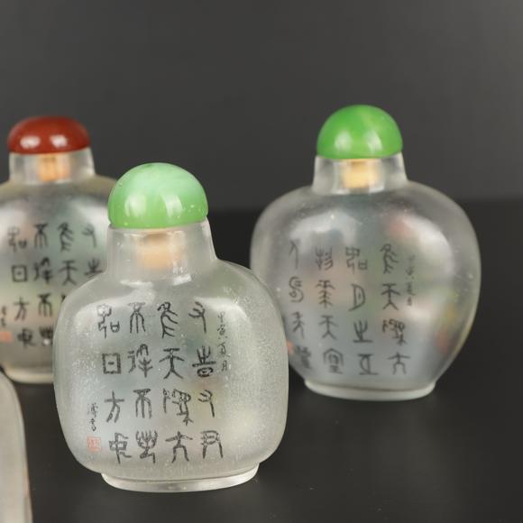 朱雀美術(shù)拍賣(mài)內(nèi)畫(huà)鼻煙壺六點(diǎn)（沖正一郎氏）舊藏