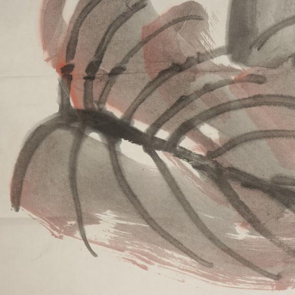 朱雀美術(shù)拍賣(mài)李苦禪 漁荷圖
