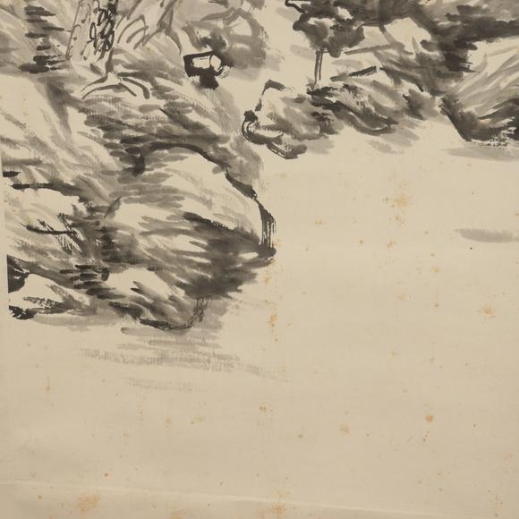 朱雀美術(shù)拍賣良秀生 山水一對(duì)