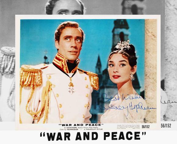 Karl s Collections IncAudrey Hepburn Signed Photograph (War and Peace)