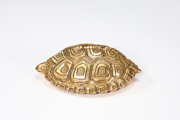 Karl s Collections IncMetropolitan Museum Art Turtle Gilt Paperweight MMA 1994