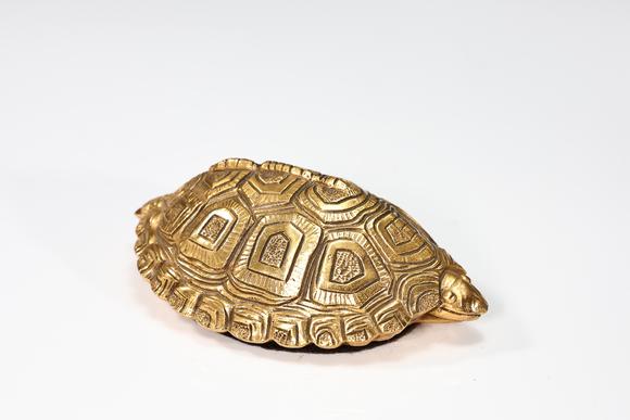 Karl s Collections IncMetropolitan Museum Art Turtle Gilt Paperweight MMA 1994